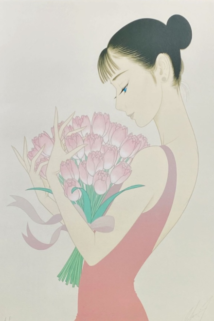 鶴田一郎　「永遠の愛」の買取作品画像